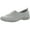 Gray/Aqua, variant on Skechers Womens Breathe-Easy-A-Look Machine Washable Slip-On Sneakers