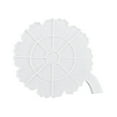 thumbnail image 4 of Porte-Savon en Silicone avec Drainage pour Rangement de Savon, Design en Forme de Fleur Antidérapant Blanc, 4 of 10