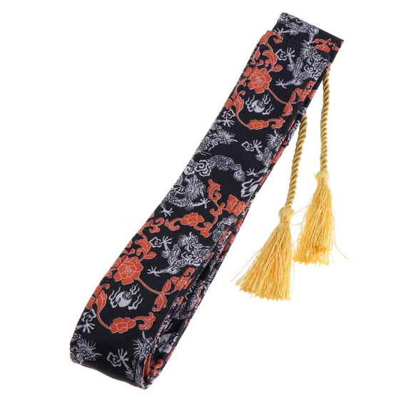 Fishing Rod Sleeve Cover Pole Storage Tackle - Black 140cm, as described