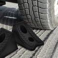 thumbnail image 4 of FENGGUIQU 2Pcs Rubber Wheel Chock for Car Trailer Rv Prevent Sliding, 4 of 7