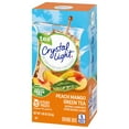 thumbnail image 6 of ( 2 Pack ) Crystal Light Peach Mango Green Tea Sugar Free Drink Mix, 5 ct Pitcher Packets, 6 of 7