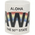 thumbnail image 3 of Islander Group 11 oz. Mug – White “Hawaii License Plate”, 3 of 5