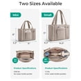 thumbnail image 3 of Bolsa Tote Mini BAGSMART para Mujer Cruzada Rosa Claro, 3 of 7