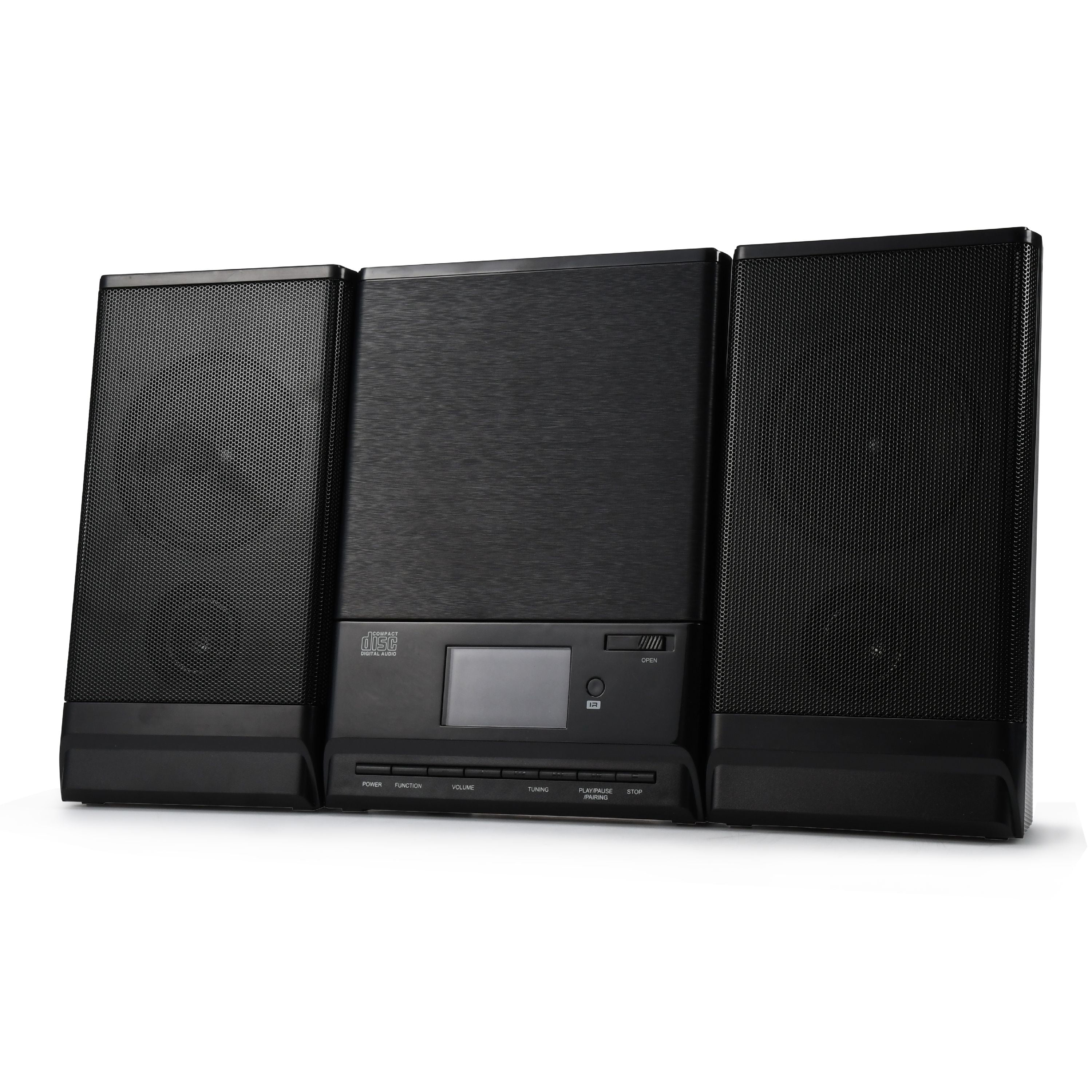 Onn Mini Cd Stereo System With Bluetooth Fm Radio And Remote