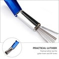 thumbnail image 2 of EeaseCA Guitar Bridge Saddle Nut File Guitar Sanding Tool Stainless Steel Needle Files, 2 of 8