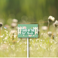 thumbnail image 3 of Eveokoki Yard of The Month Lawn Yard Sign 12" x 8" Aluminum Yard Signs with Metal Stakes, 3 of 6