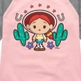 thumbnail image 3 of Disney - Jessie - Toddler & Youth Girls Raglan Graphic T-Shirt, 3 of 5