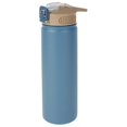 thumbnail image 1 of Vaso de aislamiento térmico de acero inoxidable, con pajita, fondo antideslizante y Tapa grande (azul), 1 of 5