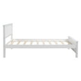 thumbnail image 3 of Solid Wood Twin Size Bed Wood Platform Bed with Headboard, Footboard and Wood Slat Support No Box Spring Needed, 3 of 7