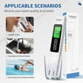 thumbnail image 4 of 4 in 1 Digital Water Quality Tester - TDS/EC/Temperature（°C/°F）TDS Meter | 0-9999 ppm | Accurate and Professional for Drinking Water, Hydroponics, Aquariums, RO Systems, Pool （2025 New）$$Tools, 4 of 7