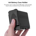 thumbnail image 4 of AA Battery Holder Case, Plastic Universal Portable AA Battery Case Holder Practical  For Photography Studio, 4 of 8