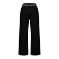 thumbnail image 7 of Gytharion Women's Plus Size Casual Sport Track Pants Solid Color Elastic Waist Loose Sweatpants with Pockets Wide Leg Joggers, 7 of 7