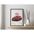 thumbnail image 1 of Carteles impresos de la serie de coches deportivos clásicos, carteles de lujo para la habitación, arte de la pared del hogar, decoración moderna, 911 GTR 718, 1 of 4