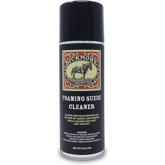 Bickmore 6 Ounce Foaming Suede & Nubuck Cleaner Spray