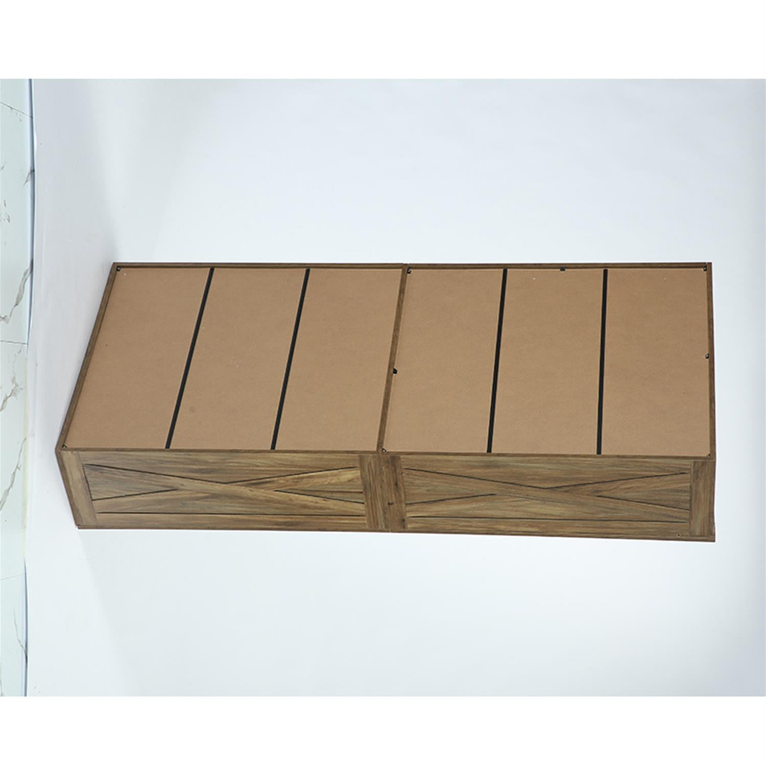 Demi Bonn 71" Shoe Cabinet, Freestanding Shoe Storage Organizer for 32-36 Pairs, Entryway Shoe Racks, Brown