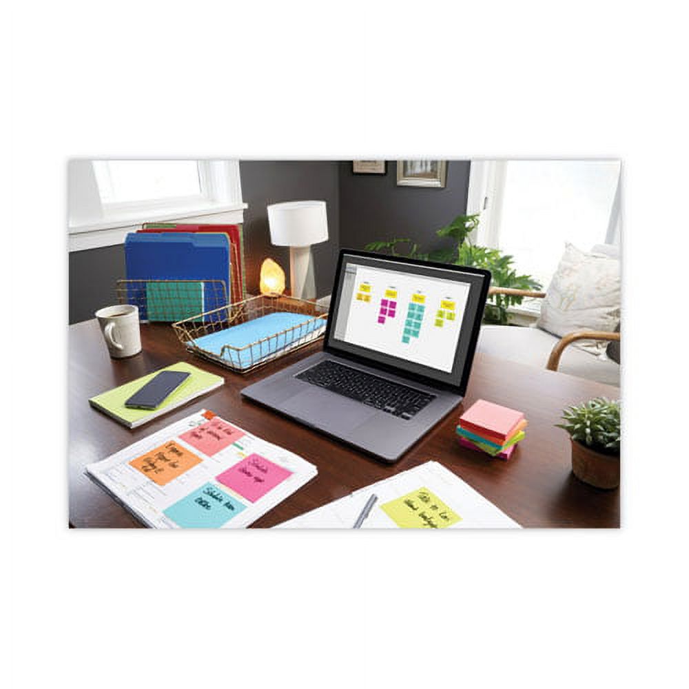 Original Pads in Poptimistic Collection Colors, 3" x 5", 100 Sheets/Pad, 5 Pads/Pack | Bundle of 10 Packs