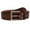 Cognac, variant on 1 1/2" Snap On Floral Tree Engraving Oil Tanned Vintage Full Grain Leather Belt