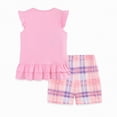 thumbnail image 6 of TOWED22 Toddler Baby Summer Outfits 2-Piece Sleeveless Tank Tops and Elastic Waist Shorts Sets Clothing Clothes(Pink,3-4 Y), 6 of 8
