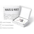 thumbnail image 4 of Haus and Hues Makeup Wall Decor for Makeup Room - Set of 4 Makeup Pictures Wall Decor, Lipstick Picture Wall Decor Designer Wall Art, Makeup Pictures Wall Decor Vogue Wall Art (Framed Black 16x20), 4 of 6
