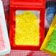 thumbnail image 2 of Herramientas Pintura Diamantes Bricolaje Bolsas Auto Adhesivas 50 Piezas para Suministros Artesanía () Rojo, 2 of 9