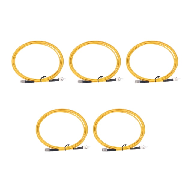 5 piezas de cable de conexión de fibra óptica retardante de llama de grado portador Cable de conexión de fibra óptica antienvejecimiento