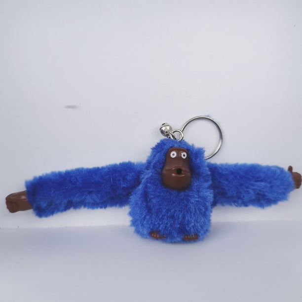 Colgante de bolso de mono de peluche, bolso de mensajero, mochila, llavero, muñeco colgante, llavero