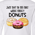 thumbnail image 4 of Inktastic Just Skip to the Part Where There's Donuts Long Sleeve Youth T-Shirt, 4 of 5