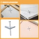 thumbnail image 5 of Kit surtido de 30 juegos de pernos de palanca y tuercas de mariposa, anclajes y tornillos resistentes para paneles de yeso para colgar objetos pesados en la renovación del hogar., 5 of 7