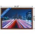 thumbnail image 3 of Light Trails in Tokyo Japan Wall Poster, 14.725" x 22.375", Framed, 3 of 3