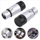 thumbnail image 4 of 4X Adaptador de Soldadura XLR Compacto Macho/Hembra para Micrófono, Conector de Soldadura XLR de 3 Pines en Ángulo Recto Ajustable de 90°, Extremos XLR de 3 Pines, 4 of 7