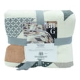 thumbnail image 2 of Edrecolcha Better Homes & Gardens 1 Pieza Matrimonial Estampado Beige, 2 of 4