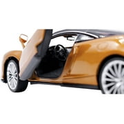 McLaren GT Gold Metallic with Black Top NEX Models 1/24 Diecast Model Car by Welly