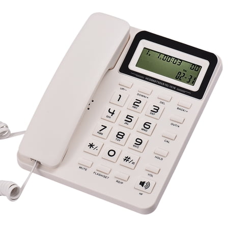 Bisofice Telephone set,Functions Office Bank Center - Off Landline LCD Display LCD Display Functions Bank Call Center Call Center - - Off White Office Bank Call Display Functions Office