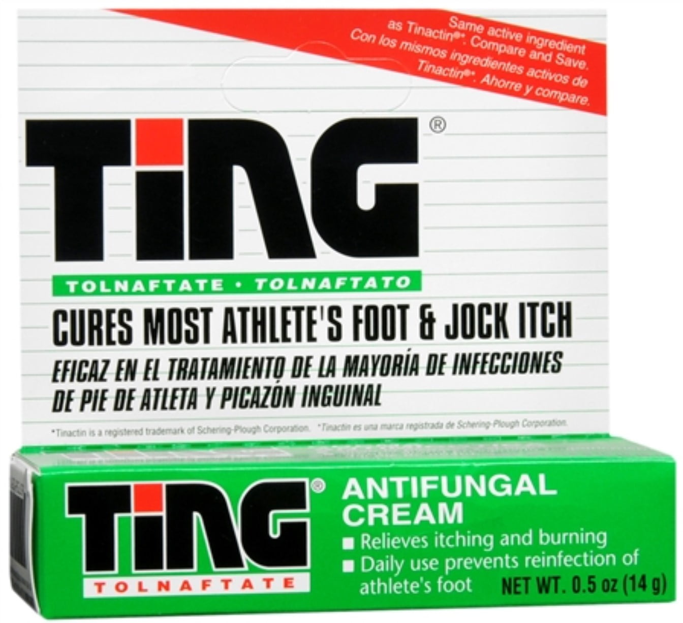 Ting Antifungal Cream 0.50 oz (Pack of 3)