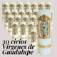 thumbnail image 1 of Cirios decorados con 30 piezas Virgen de Guadalupe, 1 of 3