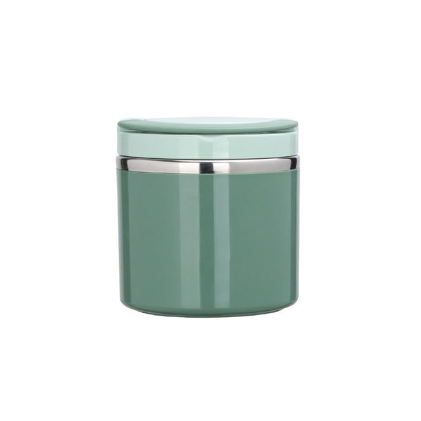 Billuyoard Taza de desayuno, café, avena, aislamiento, estudiantes, sopa, tazón a prueba de fugas, buen sellado, comida, almuerzo, contenedor Mostrada Verde