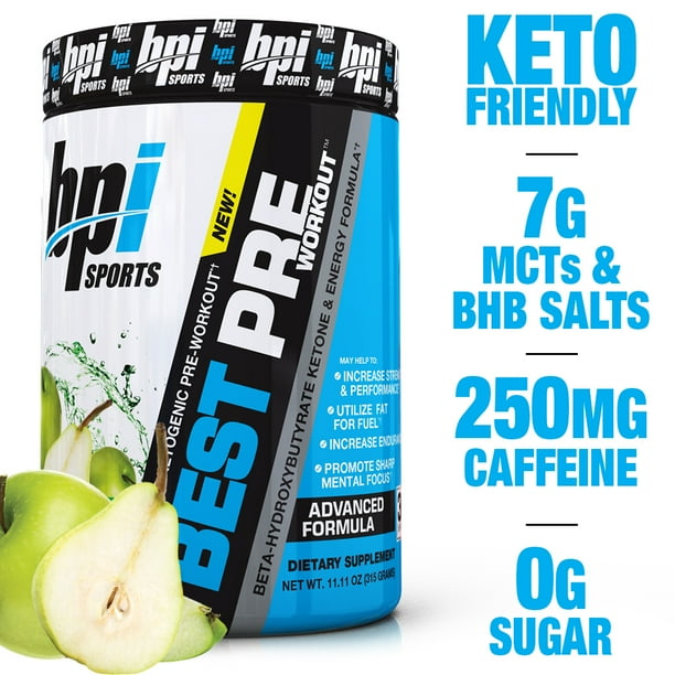 Bpi Sports Best Pre Workout Pre Workout Apple Pear 30 Servings Walmart Com