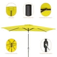 thumbnail image 6 of ACEGOSES 10 x 6.5ft Outdoor Patio Table Umbrella with Non-Fading canopy for Garden and Yard,Yellow, 6 of 7