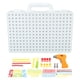 thumbnail image 1 of Taladro eléctrico blanco, juego educativo DIY, caja de taladro de plástico, juguetes de aprendizaje, caja de taladro portátil, Kit de herramientas de juguete para niños YUNYI BRAND  Deportes, 1 of 8