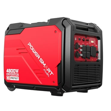 PowerSmart 4800W/3800W Portable Inverter Generator with Electric Start, CO Detection and RV-Ready