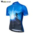 thumbnail image 2 of Camiseta de ciclismo de montaña Weimostar, ropa de ciclismo transpirable de verano, maillot de ciclismo de montaña para equipo profesional, 2 of 5