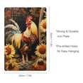 thumbnail image 2 of JEUXUS Iron Art Wall Hanging 8*12in Sunflowers 8x12in, 2 of 7