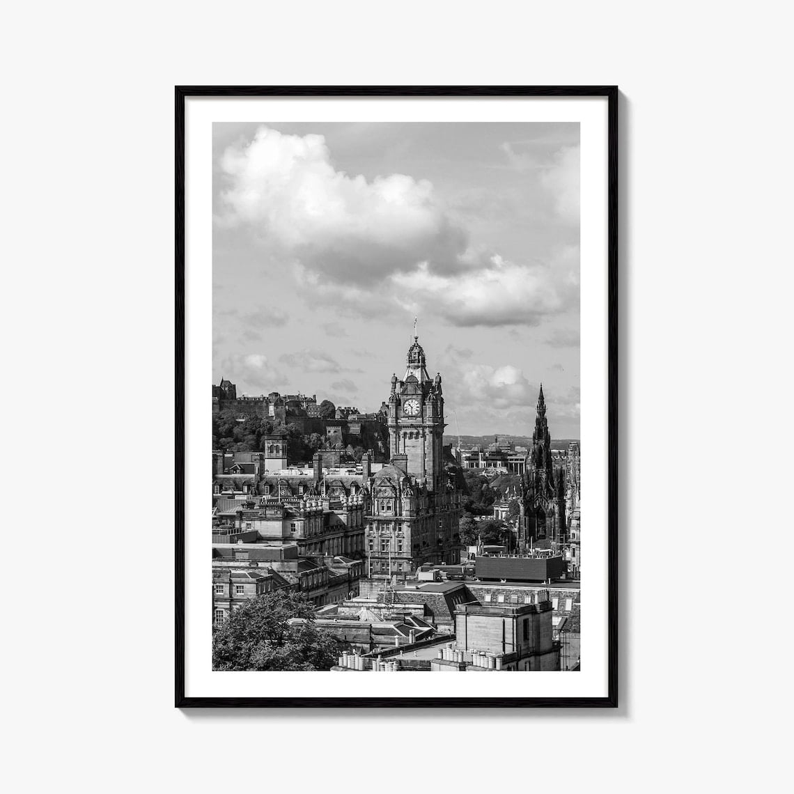 Edinburgh Skyline Fine Art Photo Print Scotland Wall Art