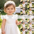 thumbnail image 2 of Splozh Headband Bows for Baby Girls Cute Bows Toddler Infant Baby Girls Stretch Solid Lace Flower Hairband Headwear Headband,Grey,0-24 Months, 2 of 4