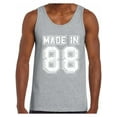 thumbnail image 1 of Awkward Styles Made In 88 Tank Top 30th Birthday Party Outfit for Men Born in 1988 Funny Birthday Tanks for Men 30th Birthday Muscle Shirt Funny Thirty Shirts Mens 30th Tshirt BDay Party for Men, 1 of 4