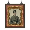 thumbnail image 2 of Print: Civil War Soldier In Union Sack Coat, circa 1861-1865, 2 of 4