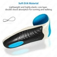 thumbnail image 4 of 1Pair Arch Support Orthopedic Insoles Plantar Fasciitis Insoles Men and Women Sports Shoes Elastic Shock-Absorbing Insoles, 4 of 6