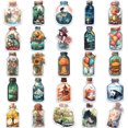 thumbnail image 3 of Pegatinas de vinilo de anime impermeables, 50 unidades por lote, para botellas, 3 of 4