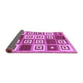 thumbnail image 2 of Ahgly Company Indoor Rectangle Abstract Purple Contemporary Area Rugs, 8' x 10', 2 of 4