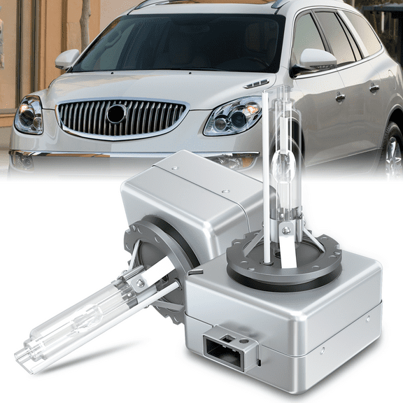 For Buick Enclave 2008-2012 2X D1S HID Headlight High&Low Beam 6000K Bulbs Set